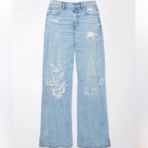 AE Dreamy Drape Super High Waisted Baggy Wide leg